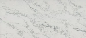 Кварцевый агломерат Arabescato White Q922, белый оттенок