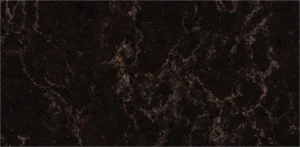 Кварцевый агломерат Woodlands 6338, черный оттенок