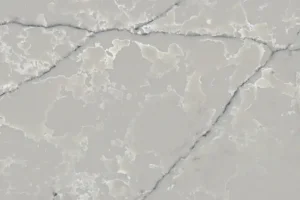 Кварцевый агломерат Bianco Crystallo EQAM 043, серый оттенок