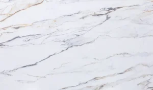 Кварцевый агломерат Calacatta Borghini EQTM 018, белый оттенок