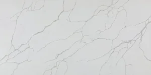 Кварцевый агломерат Calacatta Classic 1003, белый оттенок