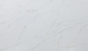 Кварцевый агломерат Golden Silk EQMM 071, белый оттенок