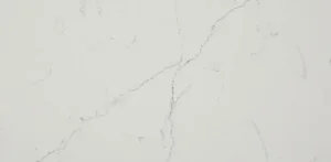 Композит кварца Bianco Giogia Q717 от производителя Noblle Quartz (Китай) для кухонных поверхностей