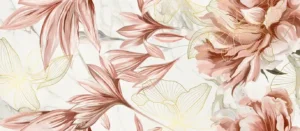 Керамический гранит Canova Calacatta Gold Dec Bouquet, мультиколор цвет