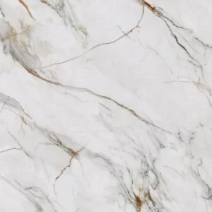 Кварцевый агломерат Calacatta Florance Gold от Coante серо-бежевого цвета